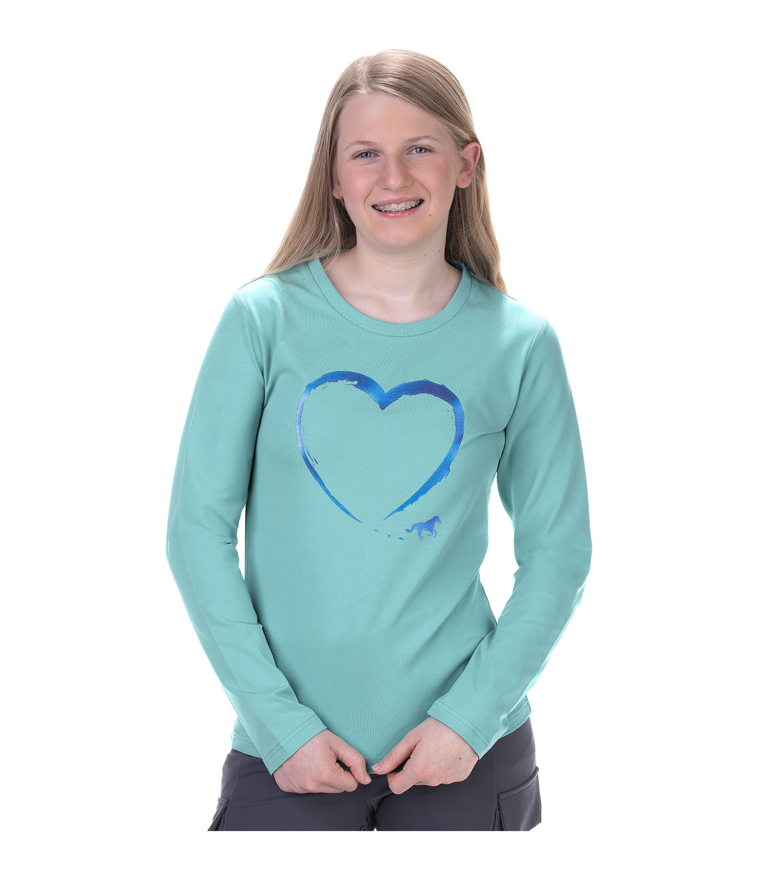 Kinder-Langarmshirt Hearty