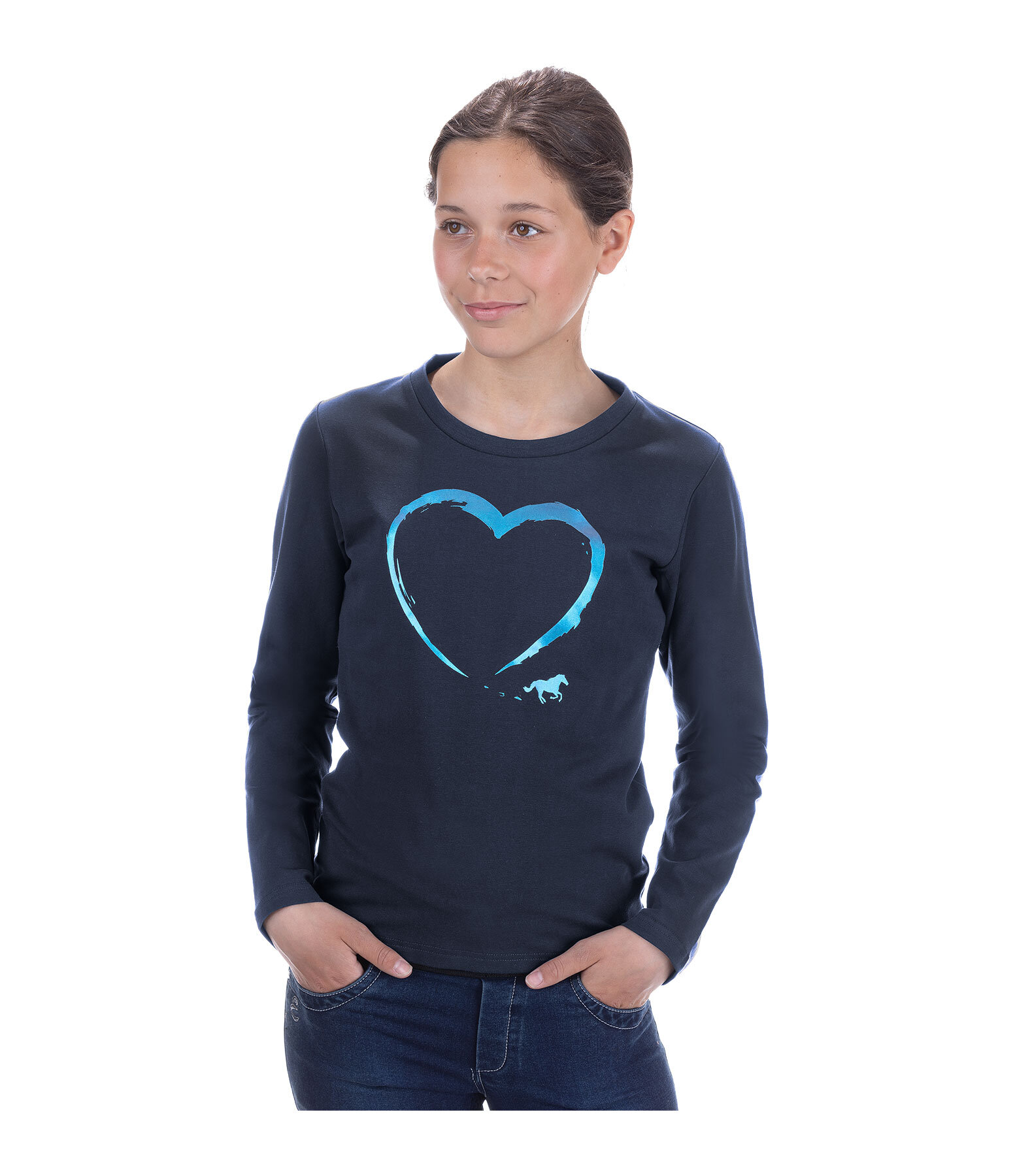 Kinder-Langarmshirt Hearty