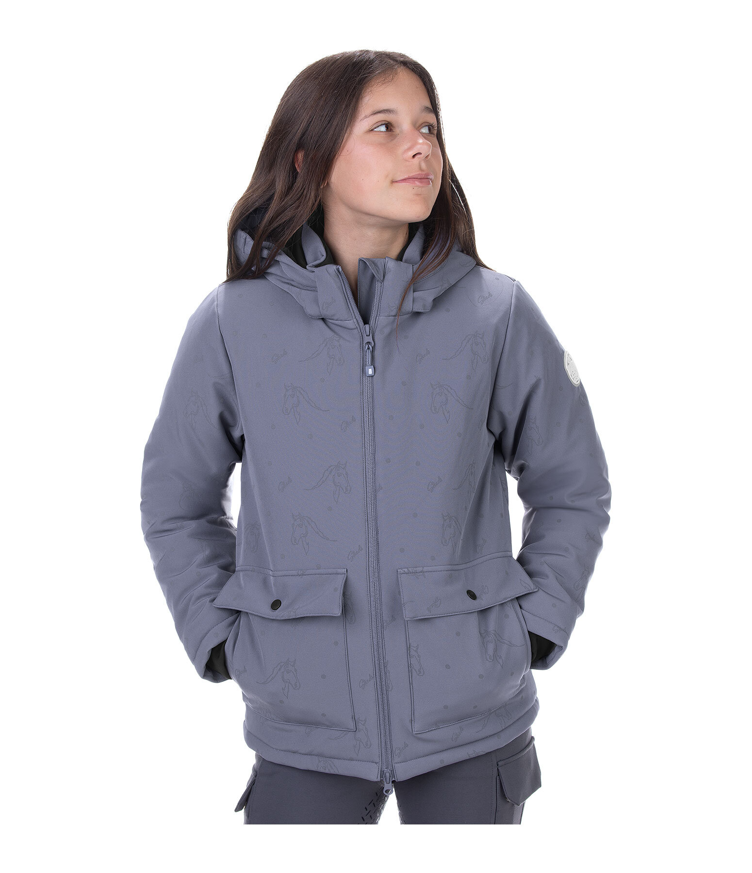 Kinder-Winter-Softshelljacke Janice