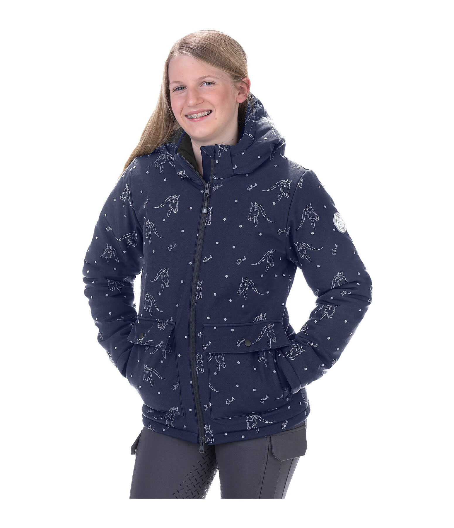 Kinder-Winter-Softshelljacke Janice