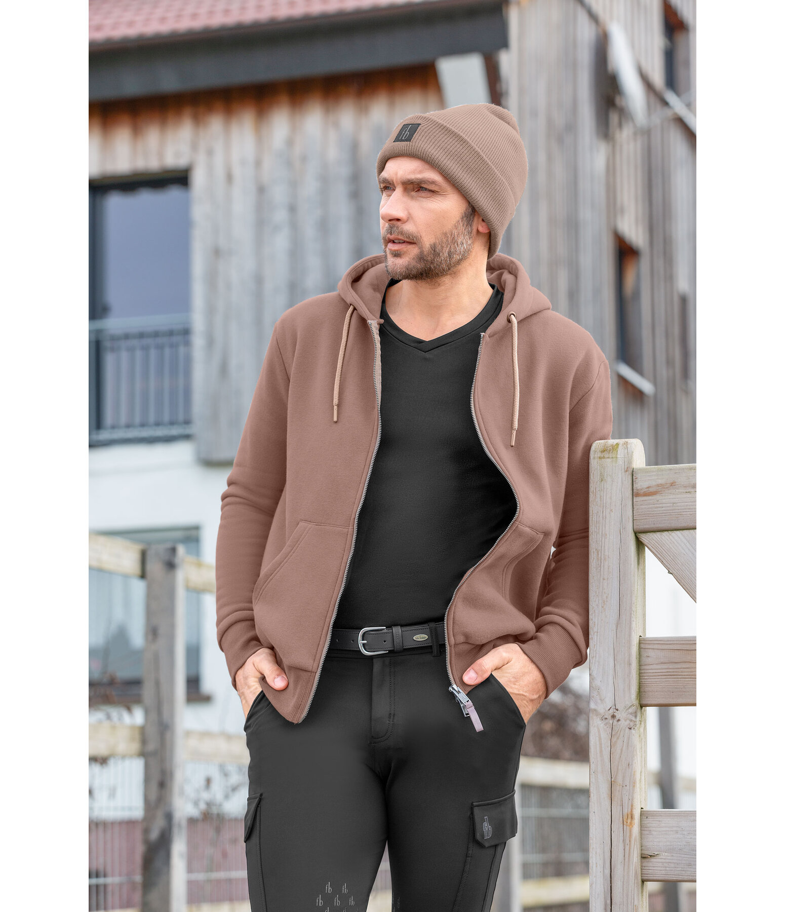 Herren-Sweatjacke Wyoming