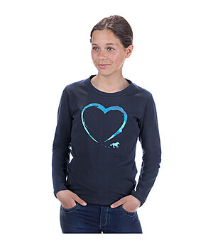 STEEDS Kinder-Langarmshirt Hearty - 680941-146+-M