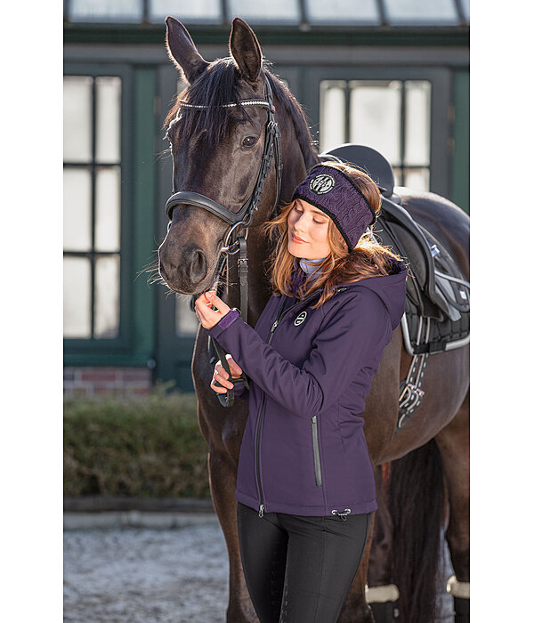 Kapuzen-Softshell-Reitjacke Lara