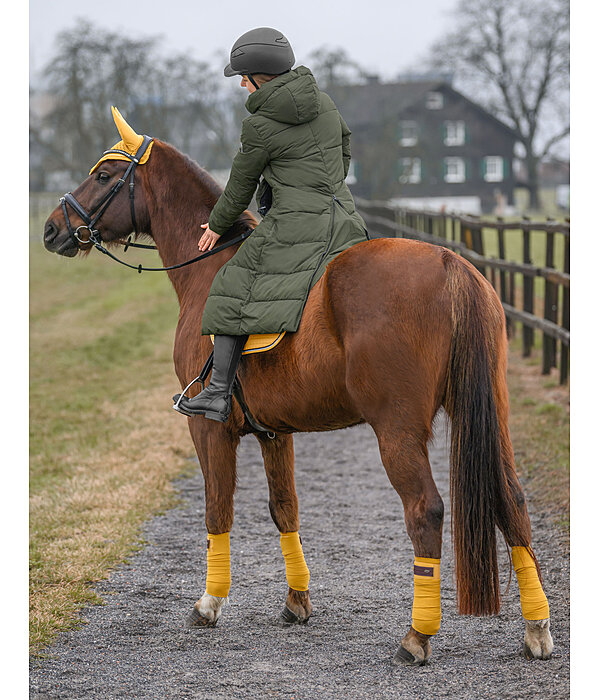 Kapuzen-Stepp-Reitmantel Anne